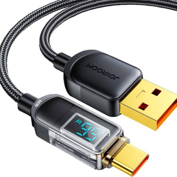 JOYROOM S-AC066A4 66W Digital Display Type-c Fast Charging Data Cable